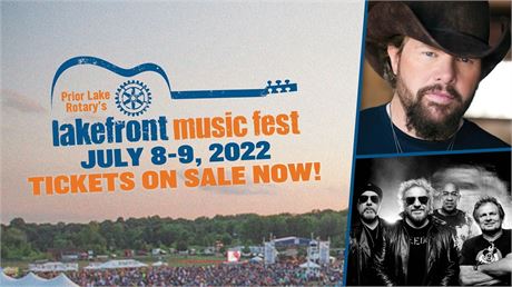 Pair of Tickets Lakefront Music Fest (Saturday Only) ($120.00 VALUE)